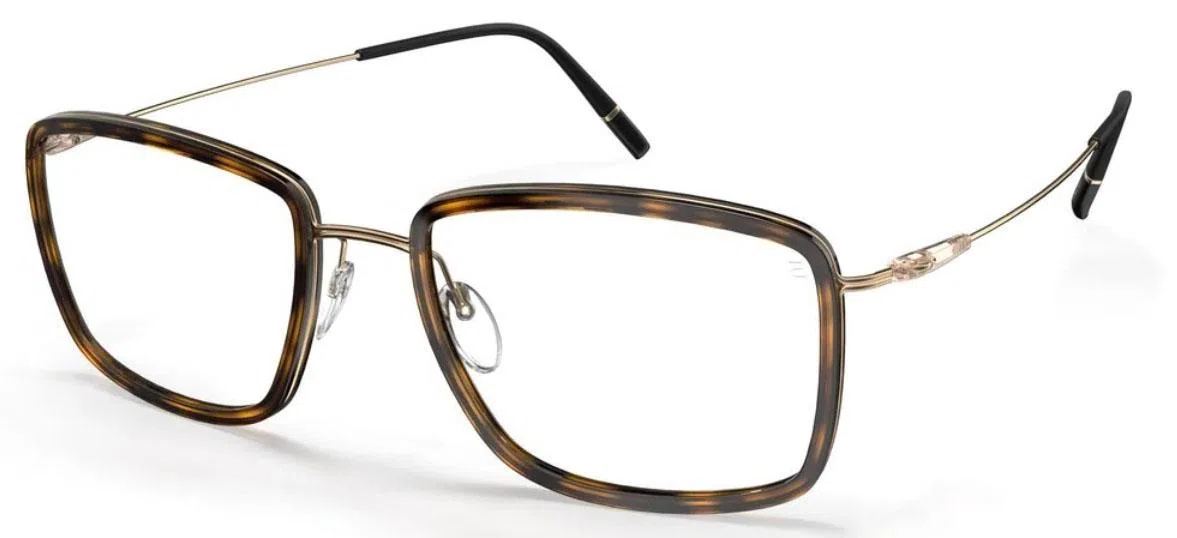 Silhouette Dynamics Colorwave Contour 5580 Eyeglasses - Ruthenium / Graphite - view 4